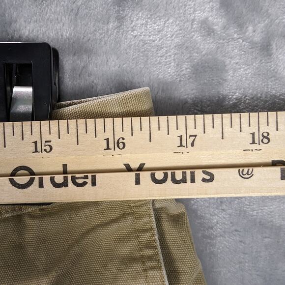 Columbia Shorts Mens 33 Tan Khaki Brown Chino Fishing Hiking Outdoor Cotton READ - Picture 3 of 10
